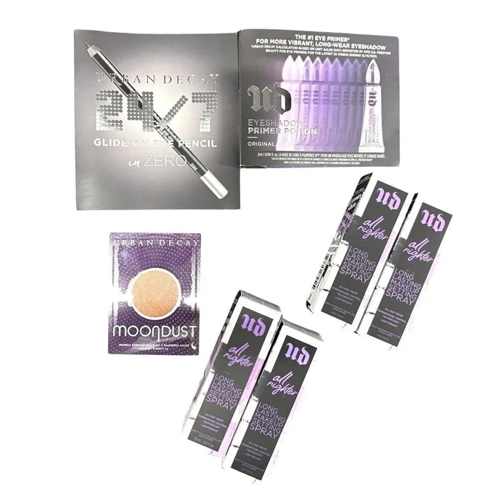 Urban Decay Bundle, Primer, Liner, Shadow, Setting Spray - New!